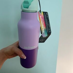 Klean Kanteen 16 oz Purple Gradient Water Bottle with Stainless Steel Lid